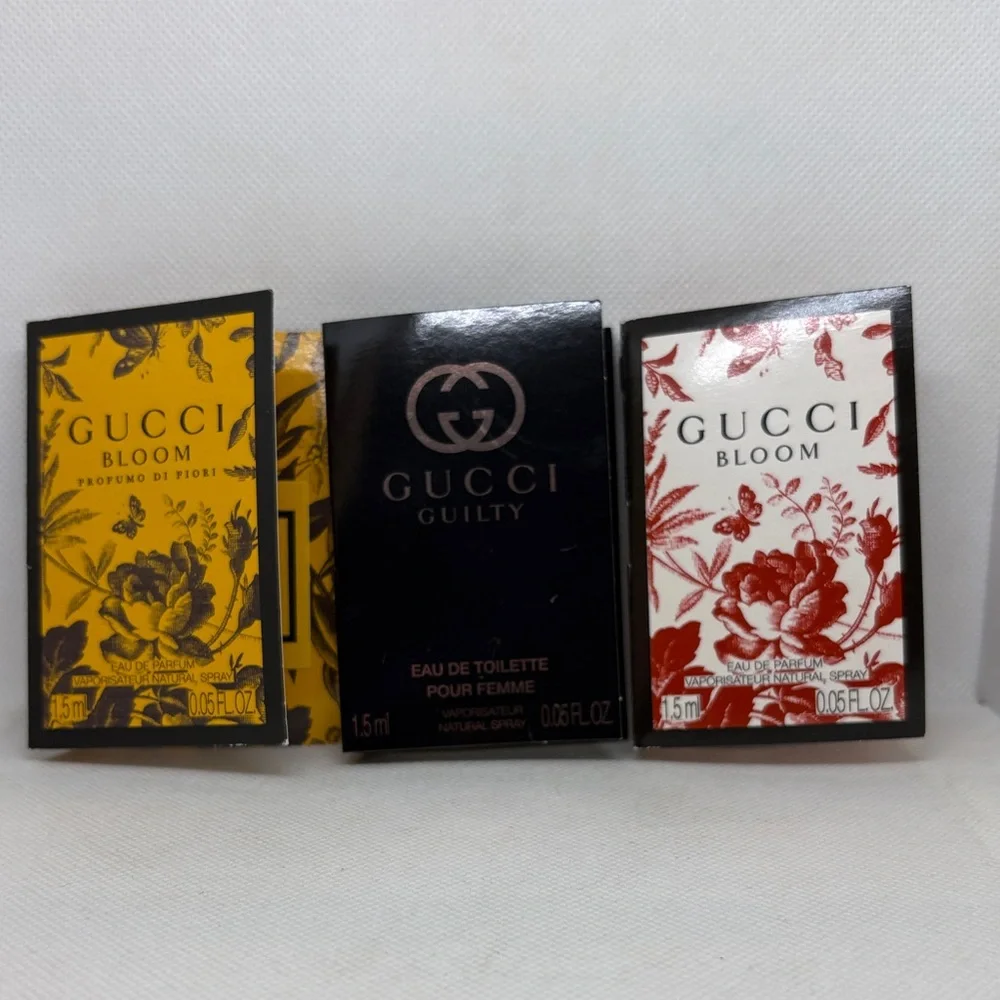 Gucci Bloom and Guilty Mini Perfume Trio 3 1.5ml - Picture 1 of 1